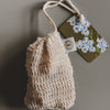 Handmade soap mini bar in a natural sisal bag